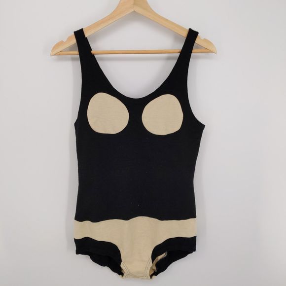 Comme des Garcons Tops - Comme des Garcons Peggy Moffitt Wool Retro Bodysui